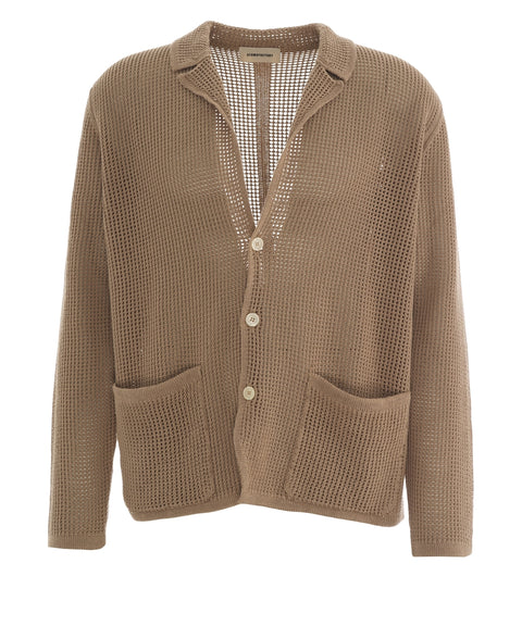 Blazer in cotton blend