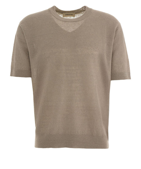 Linen blend t-shirt