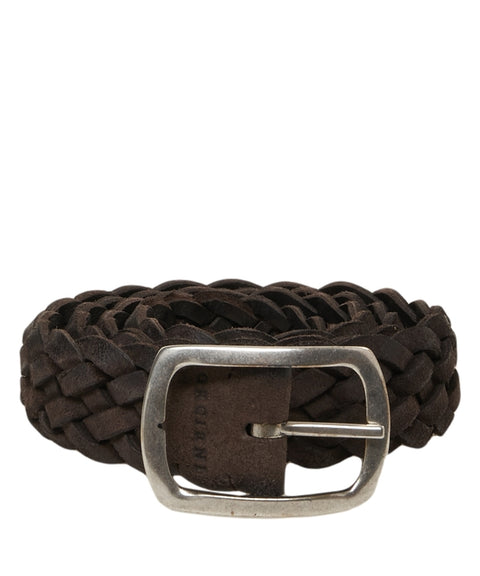 Geflochtener Ledergürtel