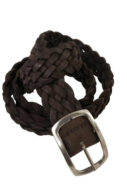 Geflochtener Ledergürtel