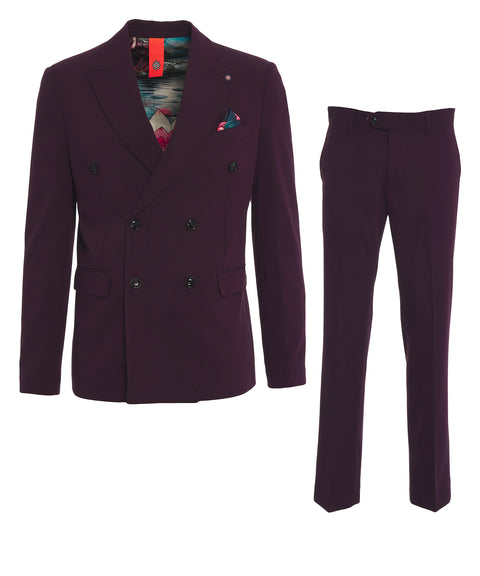 Doppelreiher Anzug 'Wasabi'