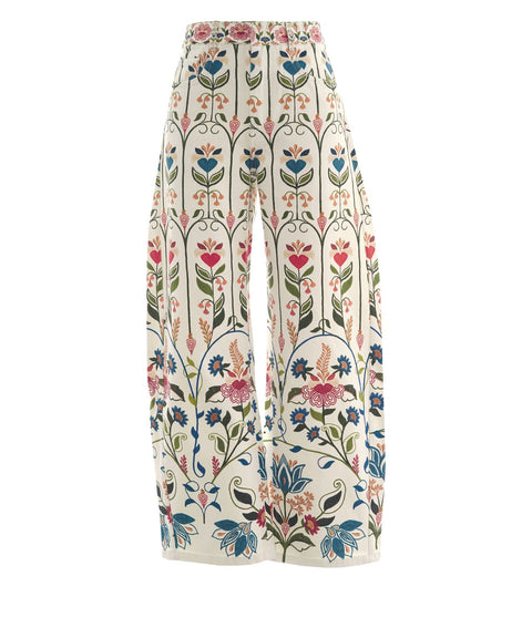 Jeans loose fit con stampa