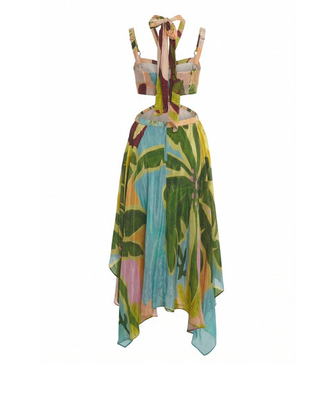 Wool maxi dress