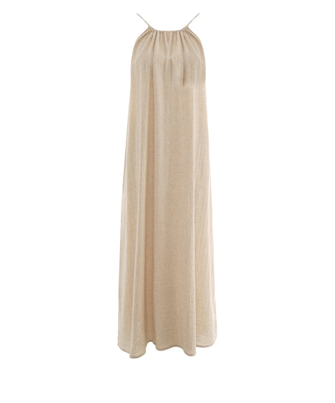 Abito maxi in misto lino 'Heaven'