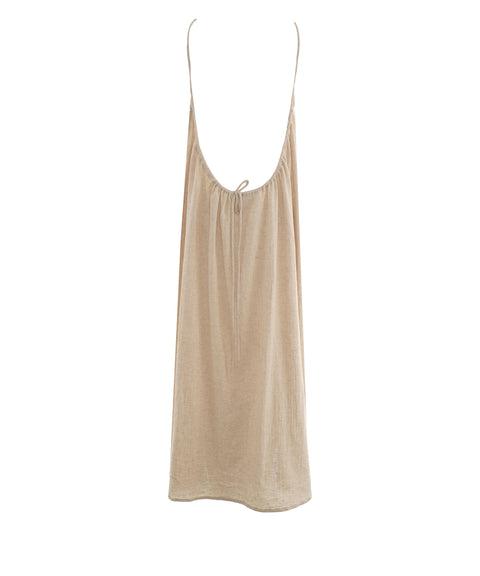Abito maxi in misto lino 'Heaven'