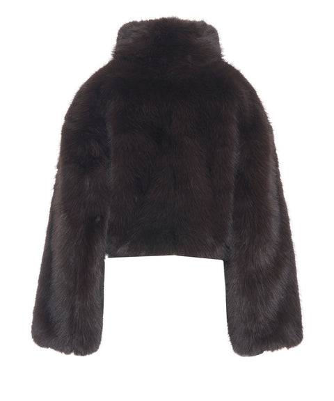 Giacca in pelliccia sintetica 'Salia'