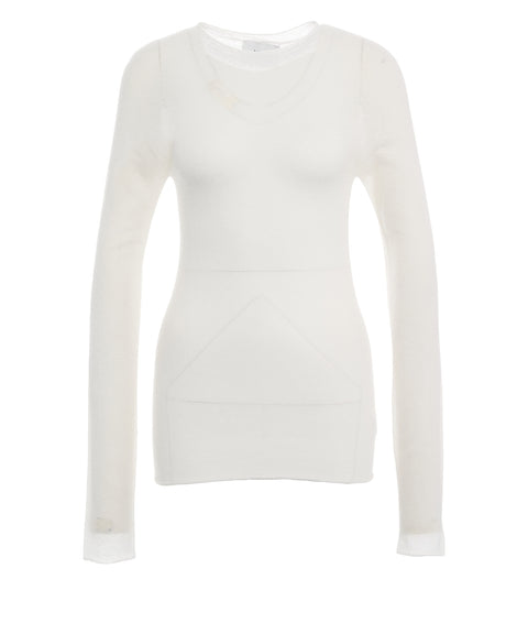 Langarmshirt aus Kaschmir