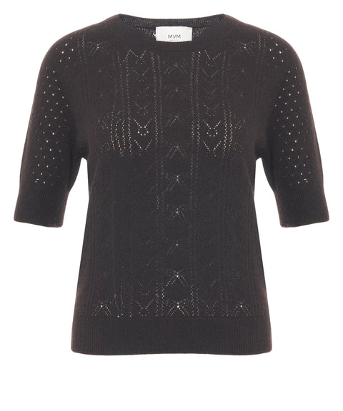 Top in maglia 'Celeste'