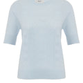 Top in maglia 'Celeste'