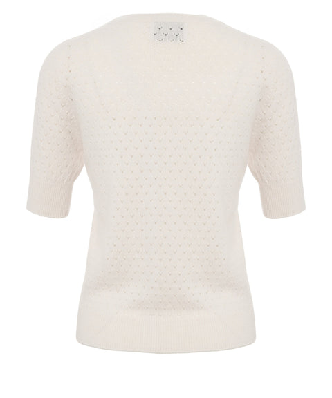 Top in maglia 'Celeste'