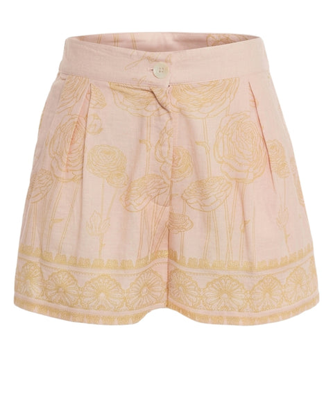 Shorts con motivo floreale 'Isla'