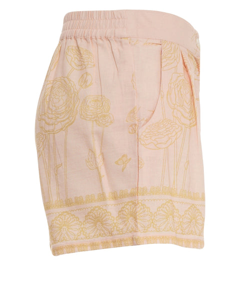 Shorts con motivo floreale 'Isla'