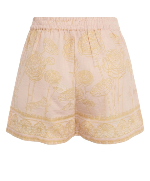 Shorts con motivo floreale 'Isla'