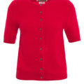 Cashmere cardigan 'Brushed'