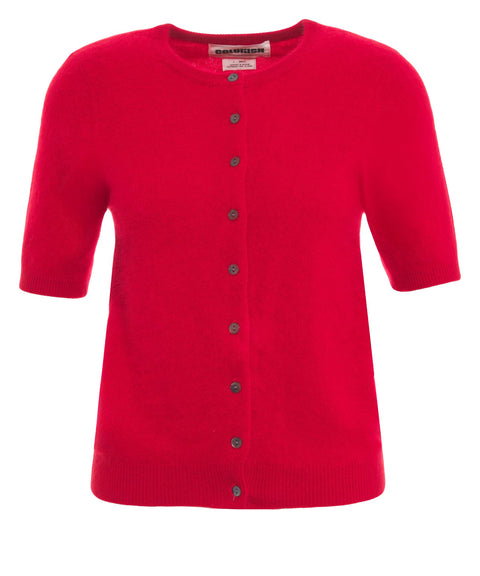 Cardigan in cashmere 'Brushed'