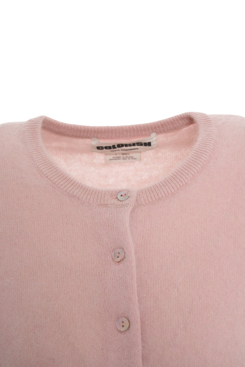 Cashmere cardigan 'Brushed'