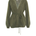 Cardigan in cashmere 'Brushed'