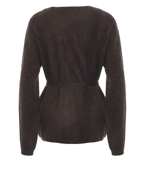 Cardigan aus Kaschmir 'Brushed'