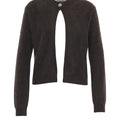 Strickjacke aus Kaschmir 'Brushed'