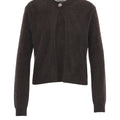 Strickjacke aus Kaschmir 'Brushed'