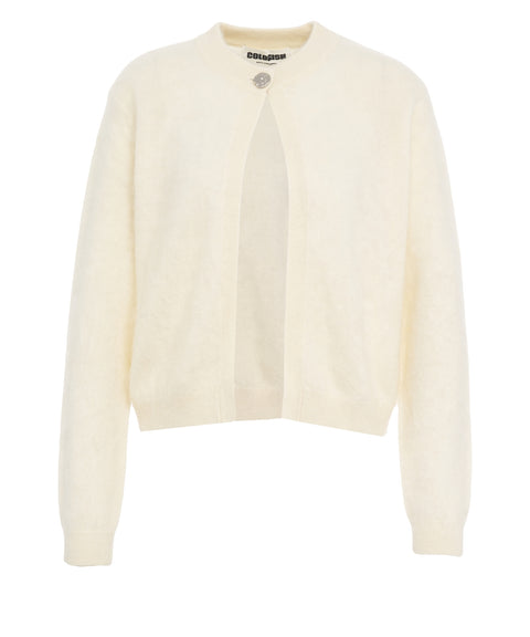 Cashmere cardigan 'Brushed'