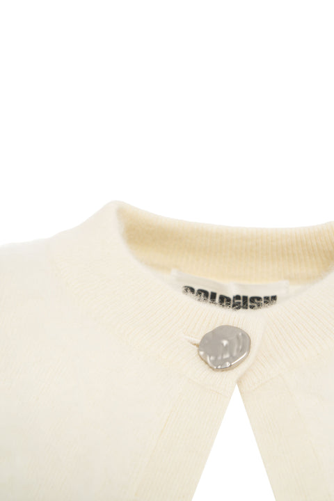 Cashmere cardigan 'Brushed'