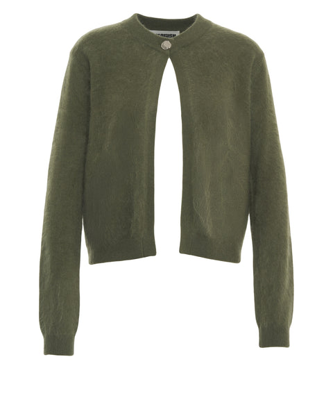 Strickjacke aus Kaschmir 'Brushed'