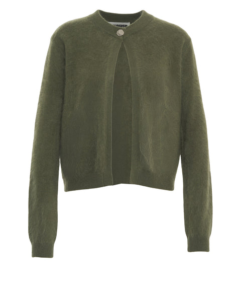 Strickjacke aus Kaschmir 'Brushed'