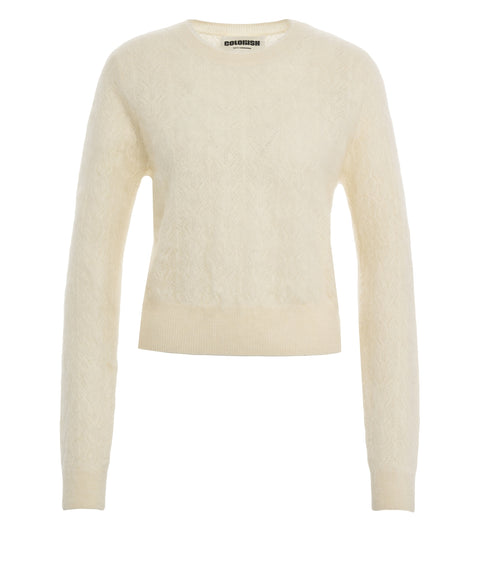 Pullover aus Kaschmir 'Brushed'