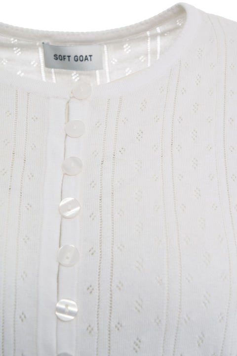 T-shirt 'Pointelle'