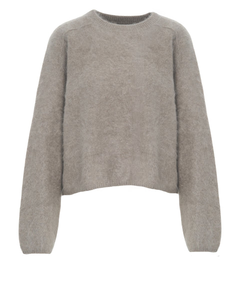 Maglione in cashmere 'Brushed'
