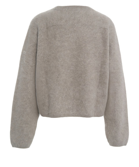 Maglione in cashmere 'Brushed'