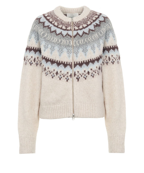 Norweger Strickjacke