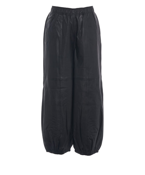 Pantaloni in pelle 'Sylvia'