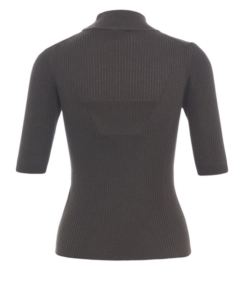 Top 'Wes' in misto cotone
