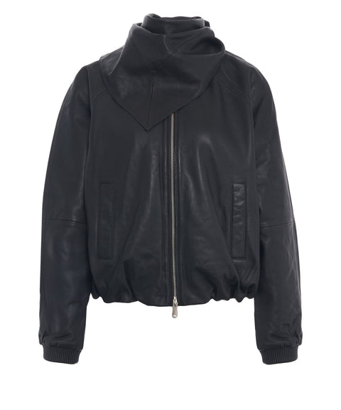 Giacca in pelle 'Yvette'