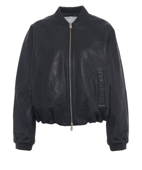 Giacca in pelle 'Yvette'