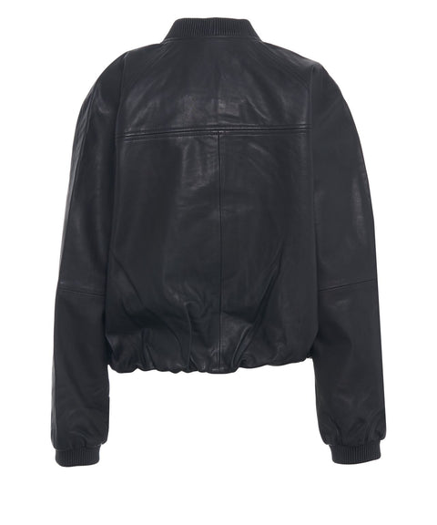 Giacca in pelle 'Yvette'