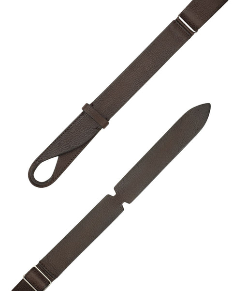Leather belt
