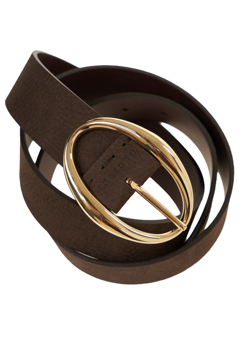 Leather belt 'Nbd'
