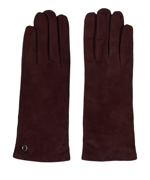 Orciani Handschuhe aus Wildleder Rot Damen –