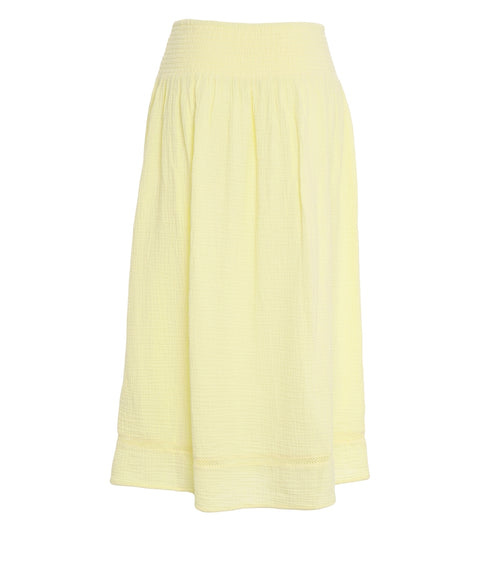 Midirock aus Baumwolle 'Mazie'