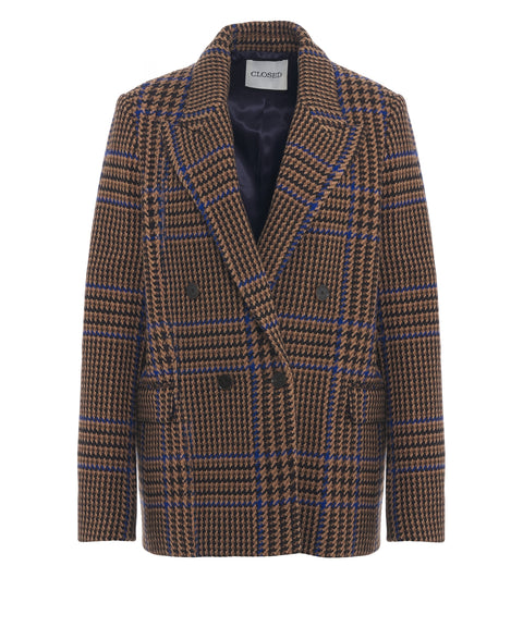 Blazer in misto lana