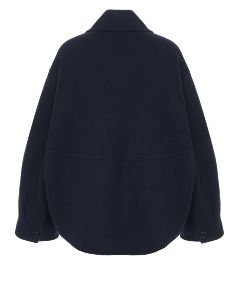 Jacke mit Kentkragen