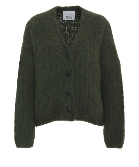Cardigan in misto alpaca