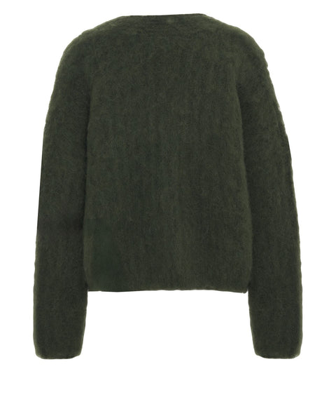 Cardigan in misto alpaca
