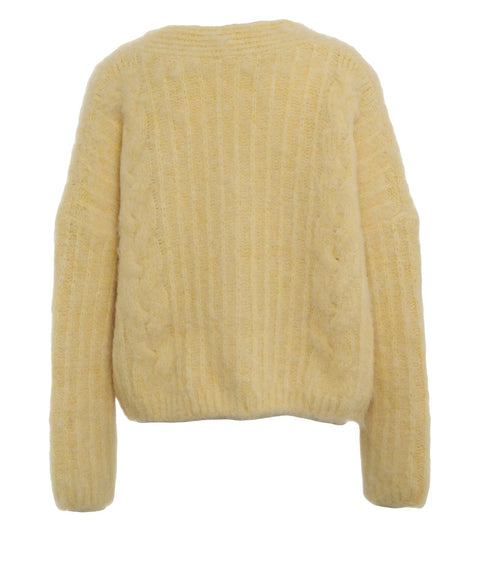 Cardigan in misto alpaca