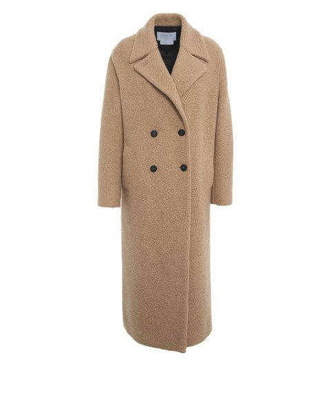 Wool blend coat