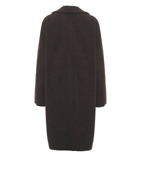 Wool blend coat