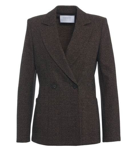 Blazer in misto lana